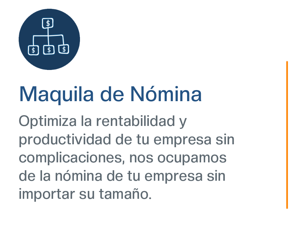 Maquila de Nómina