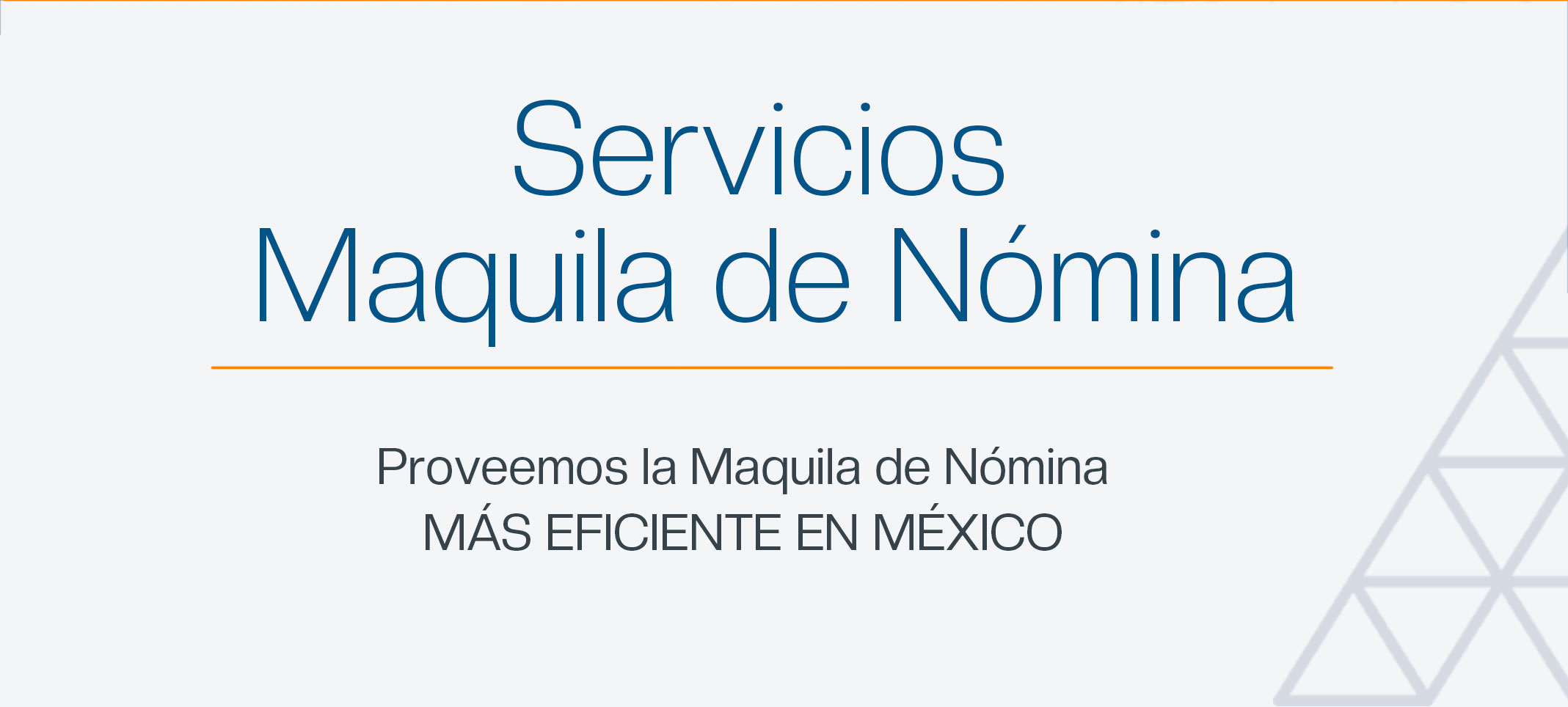 Administración y Maquila de Nómina